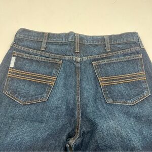 Cinch Mens Dark Wash Straight Leg Western Denim Jeans 35x34 MB98034 002